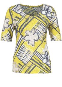 Gerry Weber, Damen T-Shirt, Gelb / Mischfarben