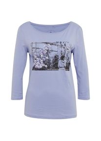 Tom Tailor, Damen T-Shirt, Flieder / Schwarz