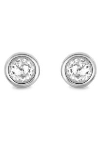 JOOP!, Damen Ohrstecker '2023337', Silber / Weiß