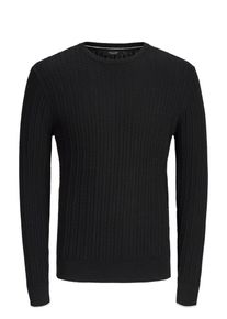 Jack & Jones JACK & JONES, Herren Strickpullover, Schwarz