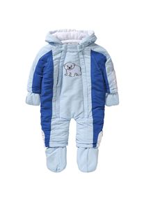 Playshoes, Schneeanzug 'Eisbär', Blau / Hellblau