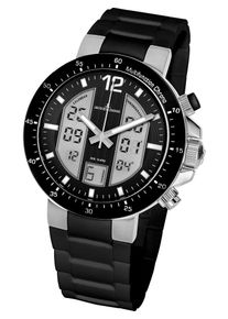 Jacques Lemans, Herren Uhr 'Milano', Schwarz / Silber