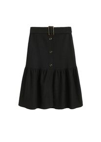 Mango, Damen Rock 'Fasis', Schwarz