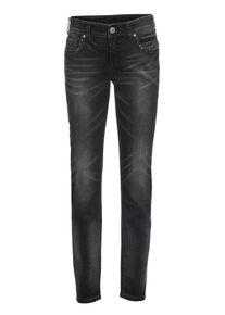 Heine, Damen Röhrenjeans, Black Denim