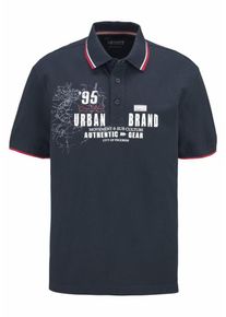 MAN'S WORLD Man's World, Herren Poloshirt, Dunkelblau