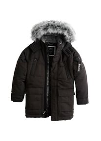 Hollister, Herren Winterparka, Schwarz
