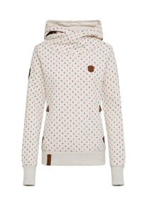 Naketano, Damen Sweater 'Ridin The White Horse', Beige / Blau / Braun / Rot