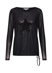 comma, Damen Shirt, Schwarz
