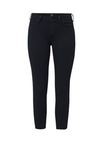 Lee, Damen Jeans 'Scarlett Cropped', Black Denim
