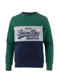 Superdry, Herren Sweatshirt, Navy / Tanne