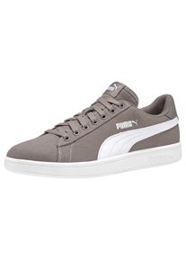 Puma, Herren Sneaker 'Smash v2', Greige / Wei&szlig;