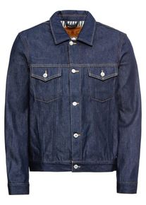 Kings Of Indigo, Herren Jacke 'ERIC SELVAGE', Blue Denim