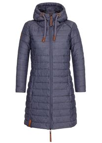 Naketano, Damen Steppmantel, Marine / Bronze