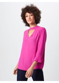 Tom Tailor Denim, Damen Bluse 'choker neck tunic', Fuchsia
