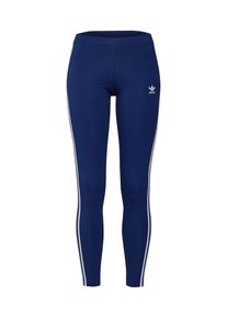 adidas originals, Damen Leggings '3 Stripes Tight', Blau / Wei&szlig;