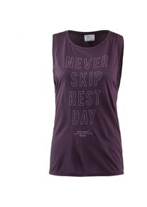 Reebok, Damen Top 'TS Graphic Muscle', Bordeaux
