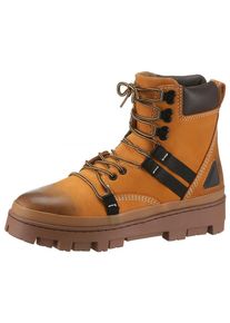 Diesel, Herren Schn&uuml;rboots, Camel / Chamois / Goldgelb / Schwarz / Wollwei&szlig;