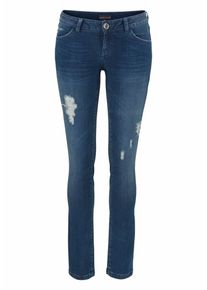 Melrose, Damen Röhrenjeans, Blau