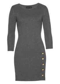 Melrose, Damen Strickkleid, Dunkelgrau