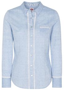 Spieth & Wensky SPIETH & WENSKY, Damen Bluse 'Hyazinth', Hellblau