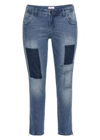 sheego Denim, Damen Jeans, Blau / Dunkelblau