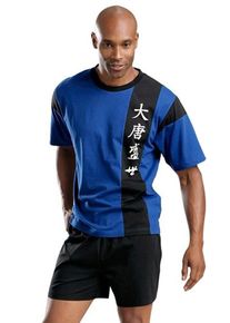 Le Jogger, Herren Shorty (2 Stck.), Blau / Schwarz