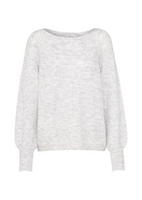 Only, Damen Pullover 'TRUST BELL', Hellgrau