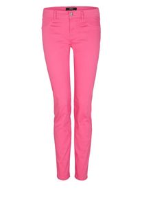 s.Oliver BLACK LABEL, Damen Sienna Slim Low: Satinhose, Pink