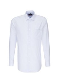 Seidensticker, Herren Hemd, Hellblau / Wei&szlig;