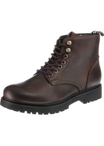 Tommy Jeans, Herren Schnürstiefeletten 'Louis 1A', Dunkelbraun
