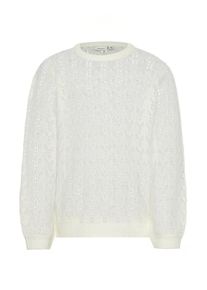 name it, M&auml;dchen Strickpullover, Naturwei&szlig;