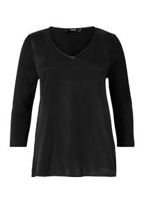 Hallhuber, Damen Shirt, Schwarz