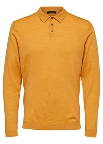 Selected Homme, Herren Poloshirt, Honig
