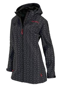 H.I.S. H.I.S, Damen Softshelljacke, Nachtblau / Grau