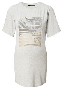 Supermom, Damen T-shirt 'Print Gold', Graumeliert