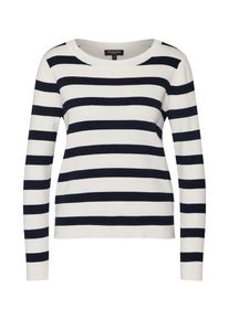 Selected Femme, Damen Pullover, Dunkelblau / Weiß