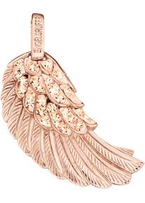 Engelsrufer, Damen Anh&auml;nger mit Preciosa Crystals, 'Fl&uuml;gel, ERW-16-ZI-R', Gold