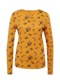 Tom Tailor, Damen Langarmshirt, Mischfarben / Orange