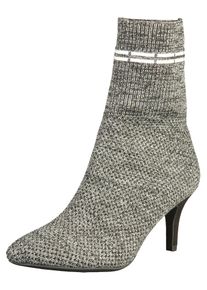 Marco Tozzi, Damen Stiefelette, Silber