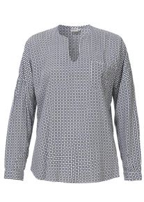 Saint Tropez, Damen Bluse, Blau