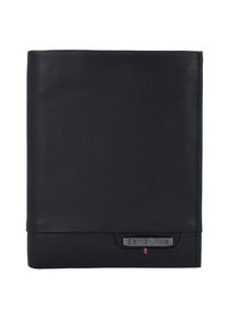 Samsonite, Herren Pro-DLX SLG Geldbörse RFID Leder 10 cm, Pastellrot / Schwarz