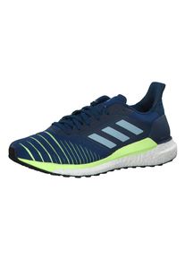 adidas Performance, Herren Laufschuh 'Solar Glide', Hellblau / Dunkelblau / Neongelb