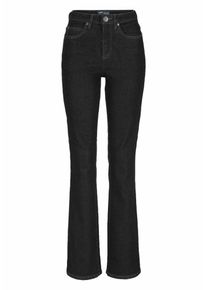 Arizona, Damen Bootcut-Jeans 'Comfort-Fit', Schwarz