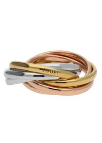JOOP!, Damen Fingerring Silber 'Embrace', Gold / Rosegold / Silber