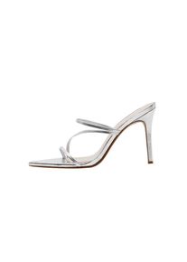 Mango, Damen Sandaletten 'Dalia1', Silber