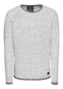 Key Largo, Herren Pullover 'HÄKINEN', Graumeliert