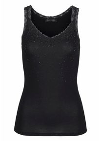Melrose, Damen Spitzentop, Schwarz