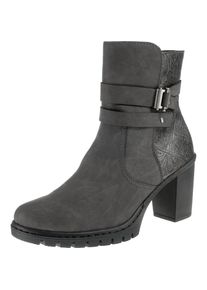 Rieker, Damen Winterstiefeletten, Grau / Anthrazit