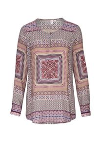 Seidensticker, Damen Shirtbluse 'Schwarze Rose', Mischfarben / Rot
