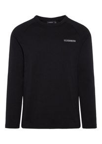J. Lindeberg J.Lindeberg, Herren Sweatshirt 'Ray Original Jersey', Schwarz / Wei&szlig;